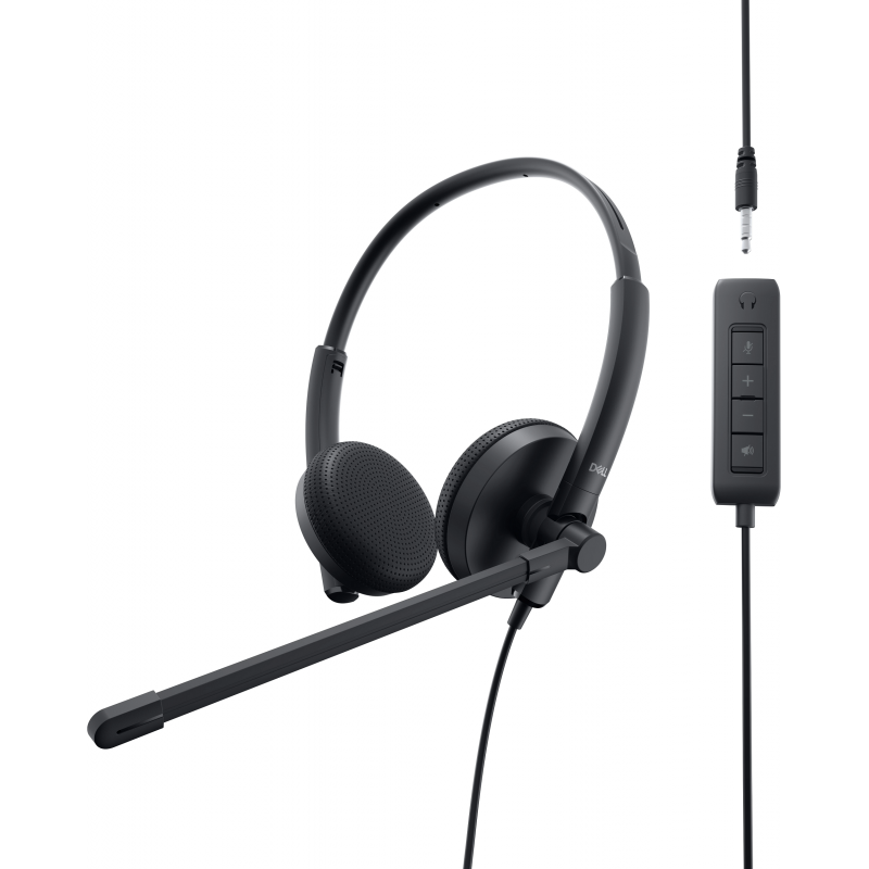 Casque avec Micro Stéréo Dell Pro WH1022 / Noir