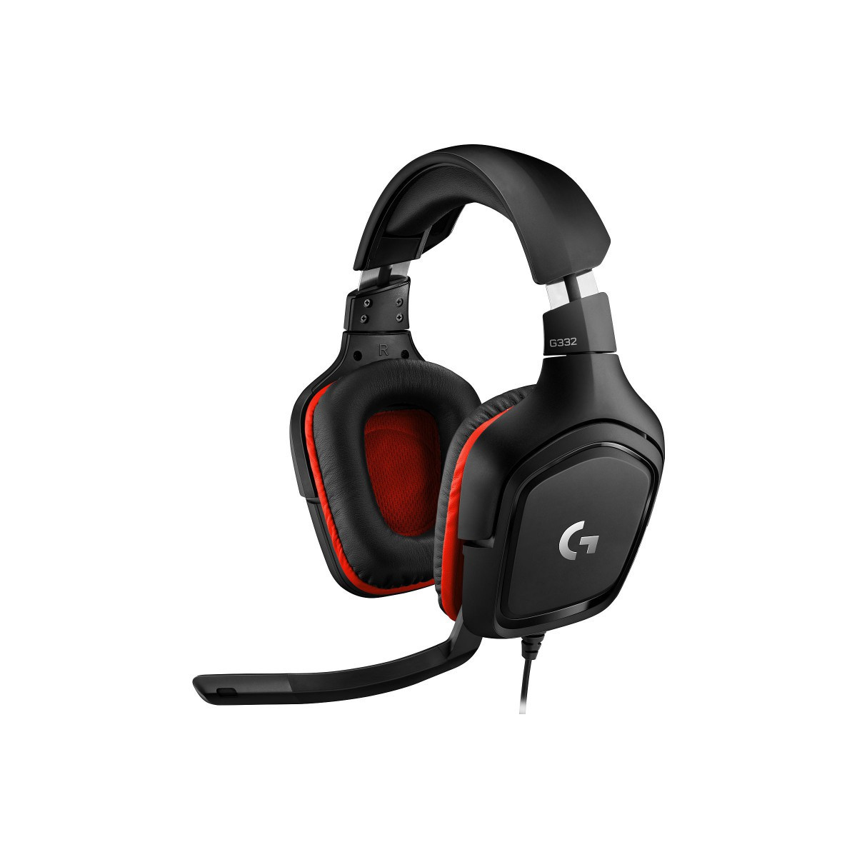 Casque Micro Gaming Logitech G332 / Noir & Rouge