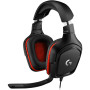 Casque Micro Gaming Logitech G332 / Noir & Rouge