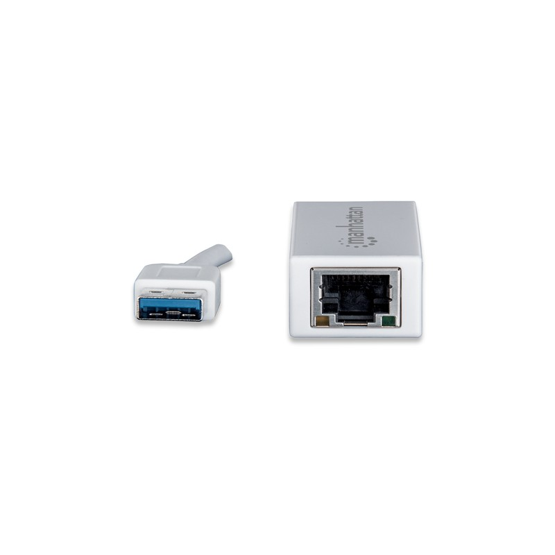 Adaptateur USB 2.0 Vers RJ45 Manhattan