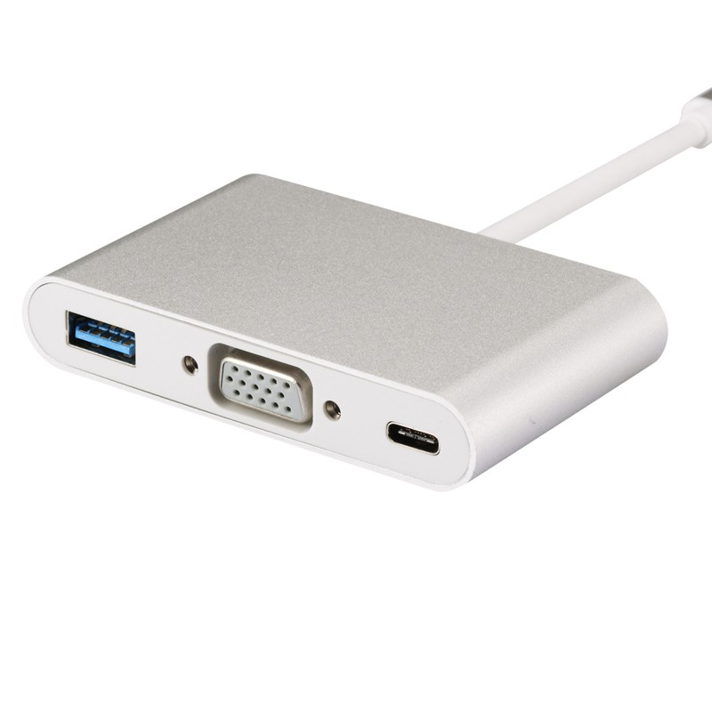 USB 3.1 Type-C TO VGA ADAPTER 3 IN 1