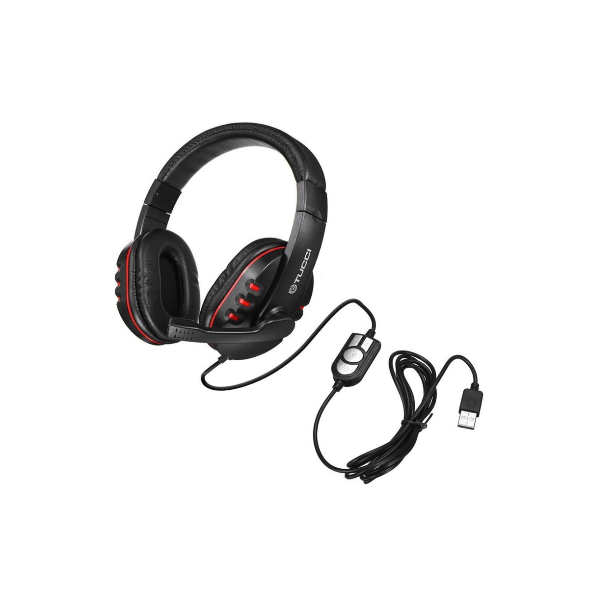 Casque Micro Gamer TUCCI Q3 USB / Noir