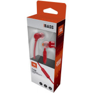 Ecouteurs intra-auriculaires JBL Harman T110 Rouge