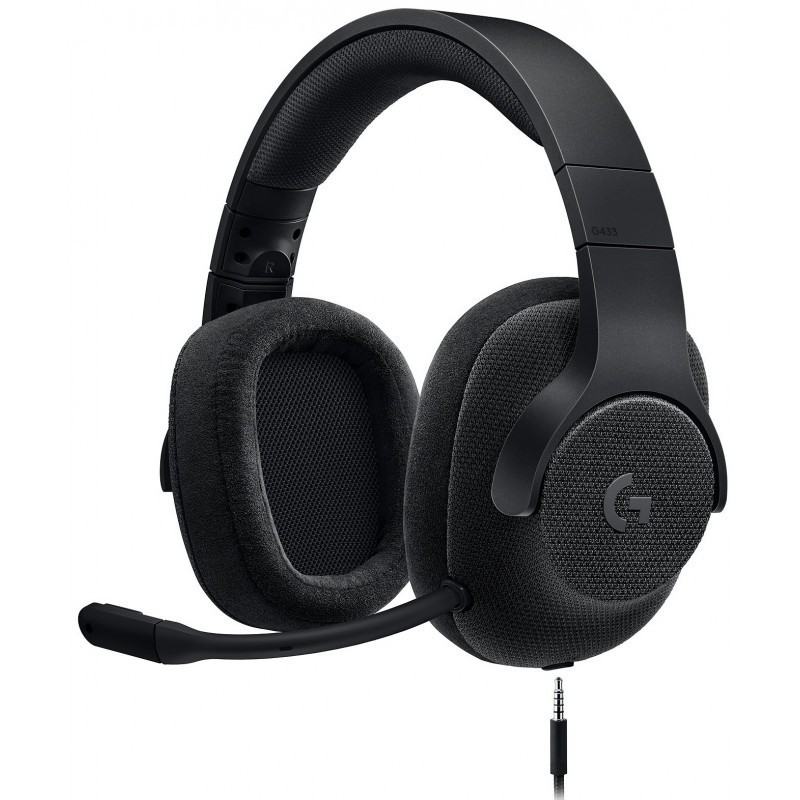 Casque micro Gaming Logitech G433 / Surround 7.1/ PC, Xbox One, PS4, Switch