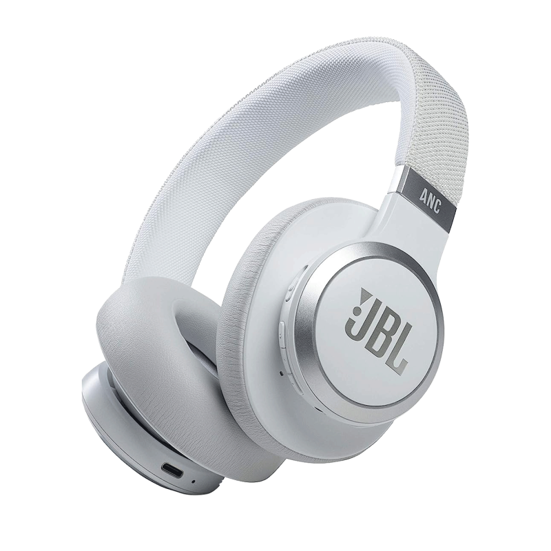 Casque sans fil Bluetooth JBL Live 660NC / Blanc