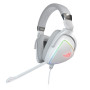 Casque-micro Hi-Res Audio Gaming ASUS ROG Delta Blanc / RGB