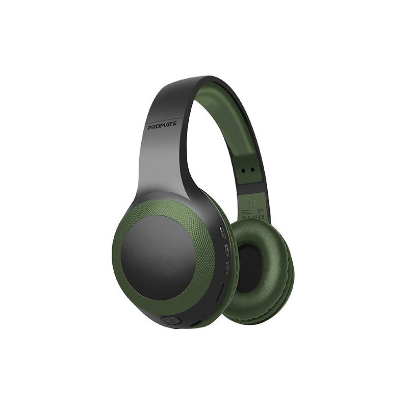 Casque Sans Fil Bluetooth PROMATE Laboca / Vert