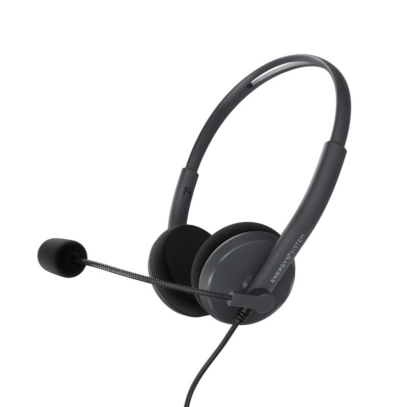 Casque Micro Office 2 Anthracite Energy Sistem / Noir