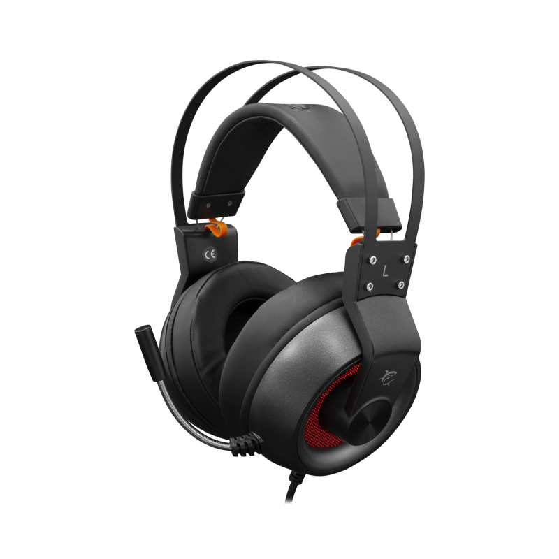 Micro Casque Gamer WHITE SHARK CARACAL GH-1949 /Noir