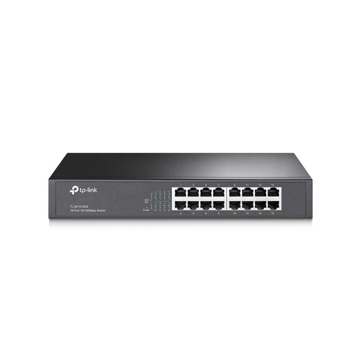 SWITCH TP-LINK 16 PORTS 10/100 Mbps RACKABLE TL-SF1016DS