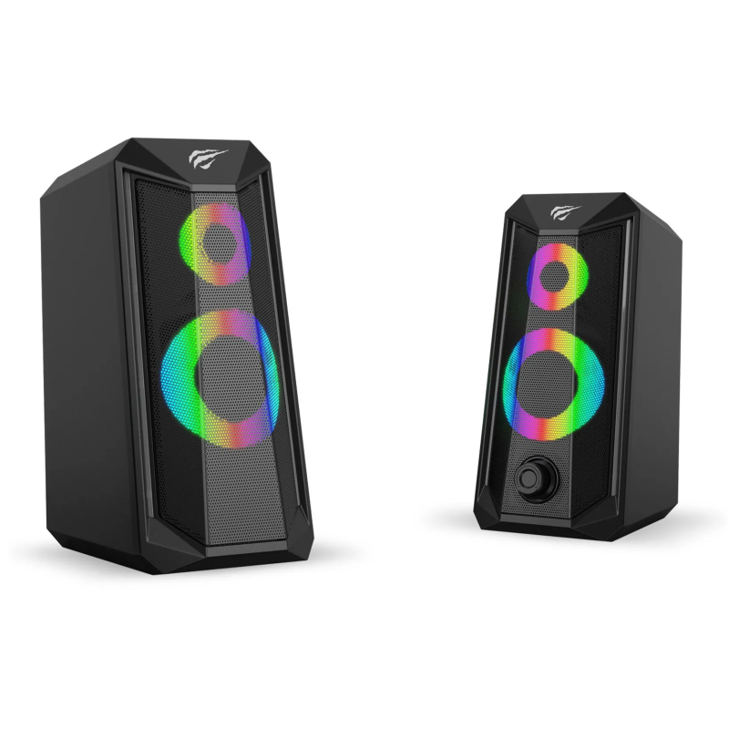 Haut Parleur Havit SK202 electronic sports RGB USB Noir