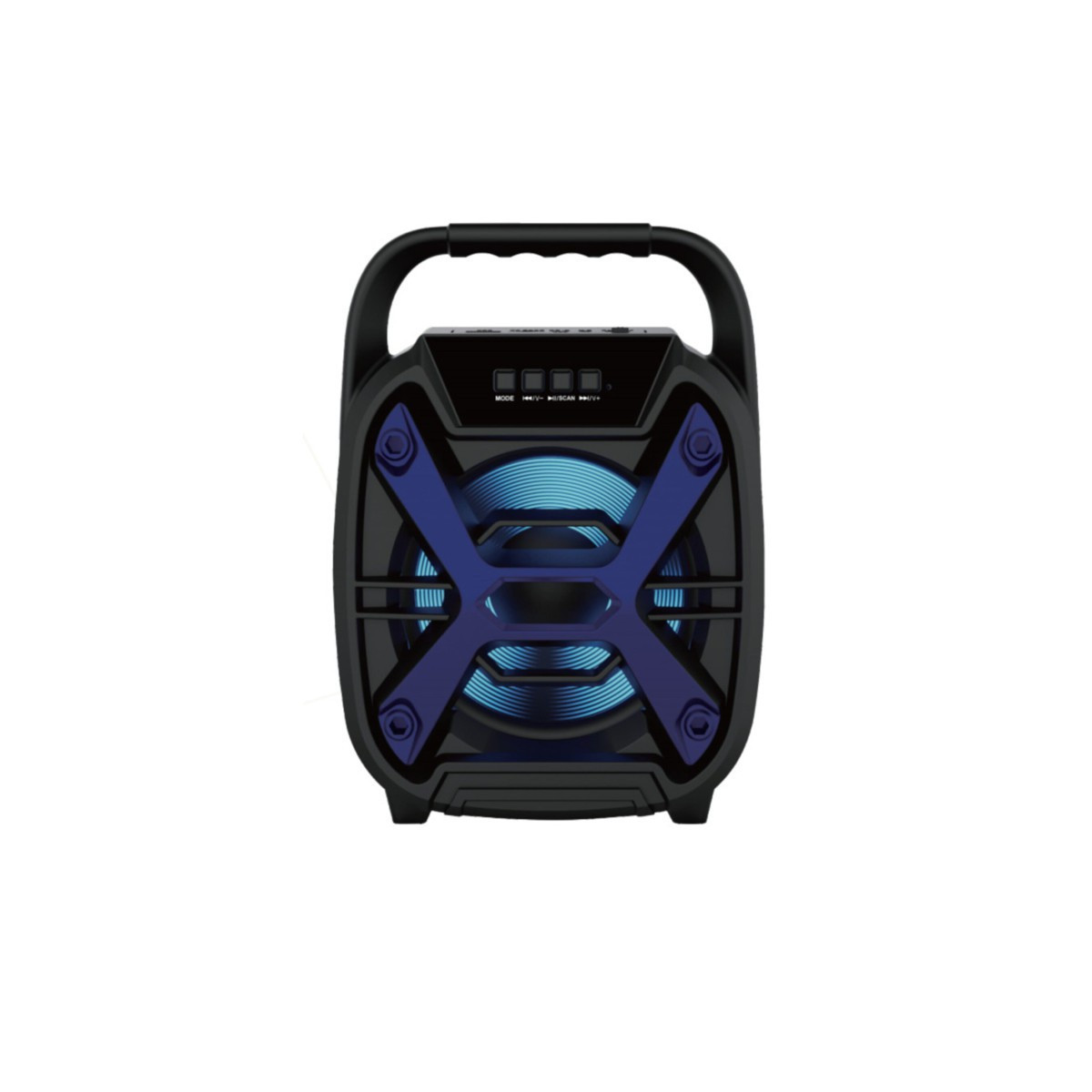 HAUT-PARLEUR BLUETOOTH ZQS-6110 AVEC RADIO FM + Microphone / Noir