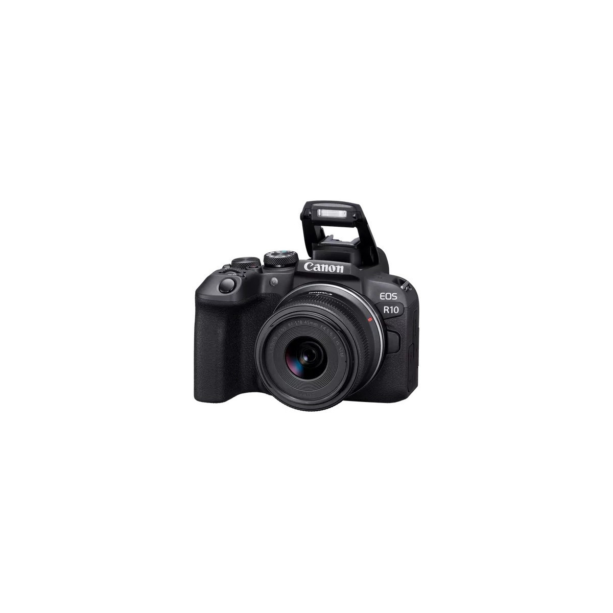 Appareil Photo hybride Canon EOS R10 + Objectif RF-S 18-45 mm IS STM