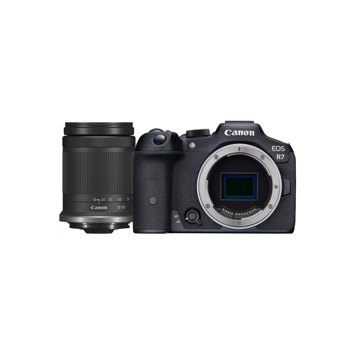 Appareil photo hybride Canon EOS R7 + objectif RF-S 18-150mm F3.5-6.3