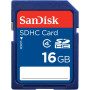 Carte Mémoire Sandisk SDHC 16 Go / Class 4