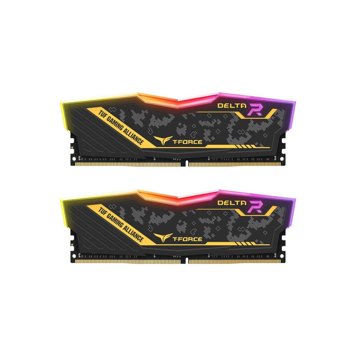 Barettes Mémoire DELTA TUF Gaming RGB UD-D4 16GO / 2x 8Go / 3200 Mhz