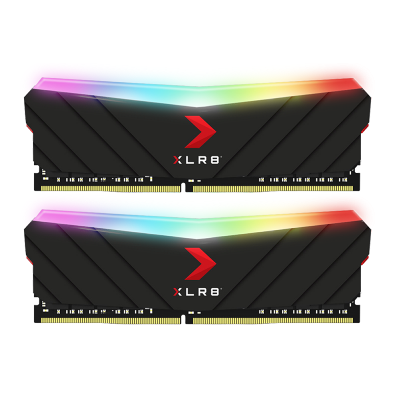 Barrette mémoire PNY 16 Go (2x 8Go) XLR8 Gaming EPIC-X RGB DDR4 3200MHz