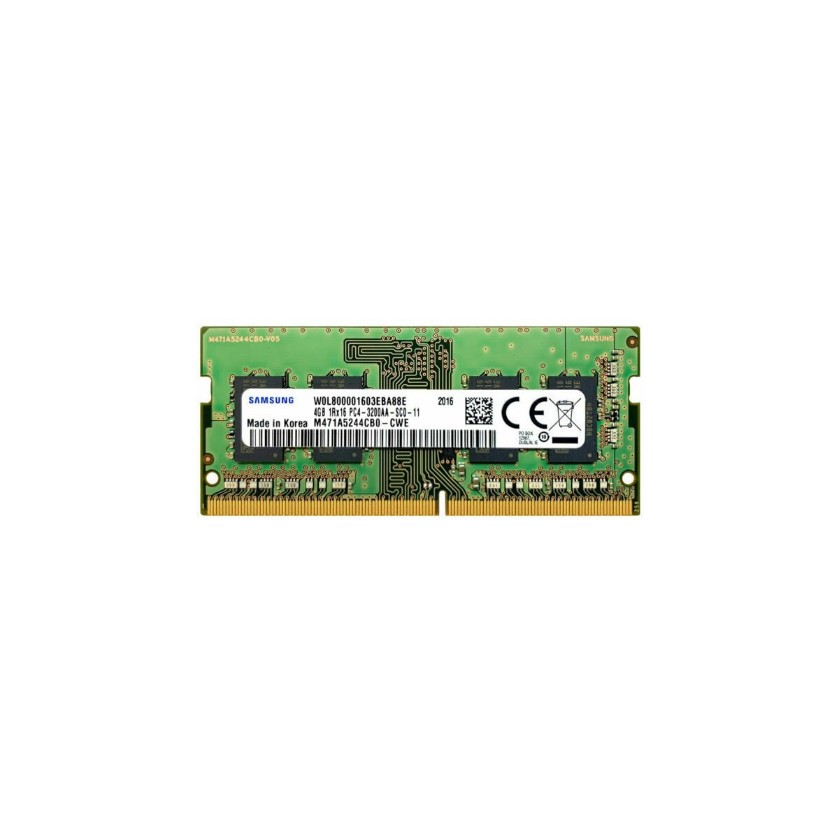 Barette Mémoire Samsung SODIMM 4 Go / DDR4 3200MHz