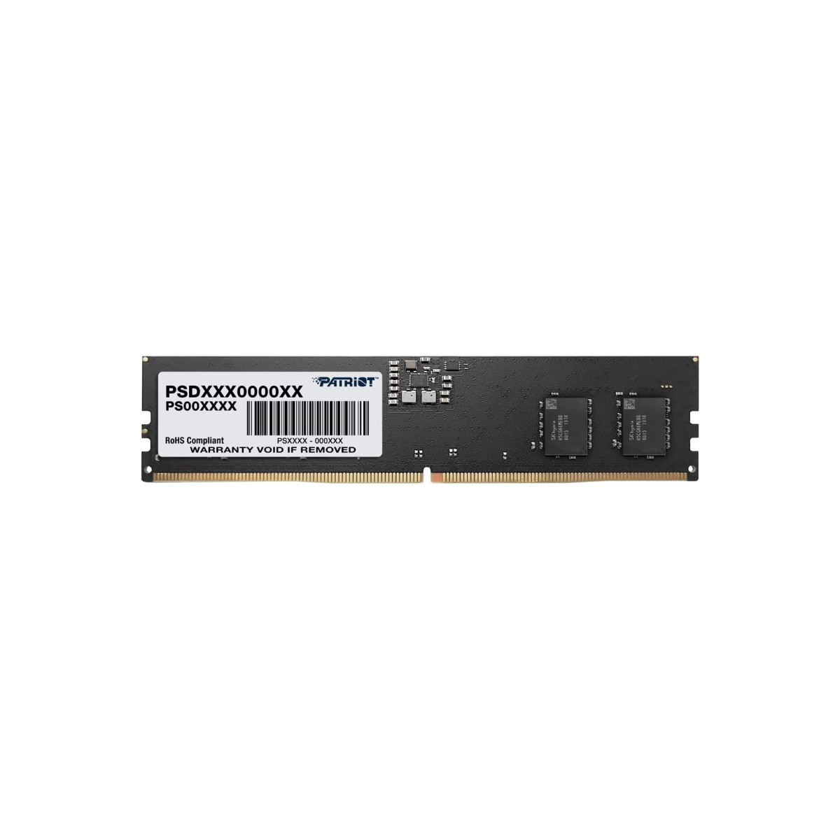 Barette Mémoire Patriot Signature DIMM DDR5 CL40 / 8 Go / 4800MHz