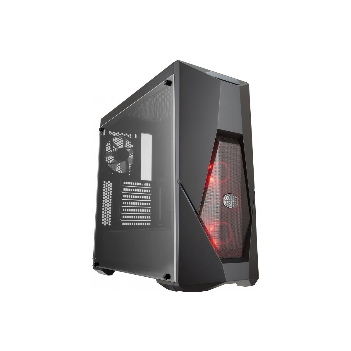 Boitier Gamer Cooler Master MasterBox K500L / LEDs Rouge