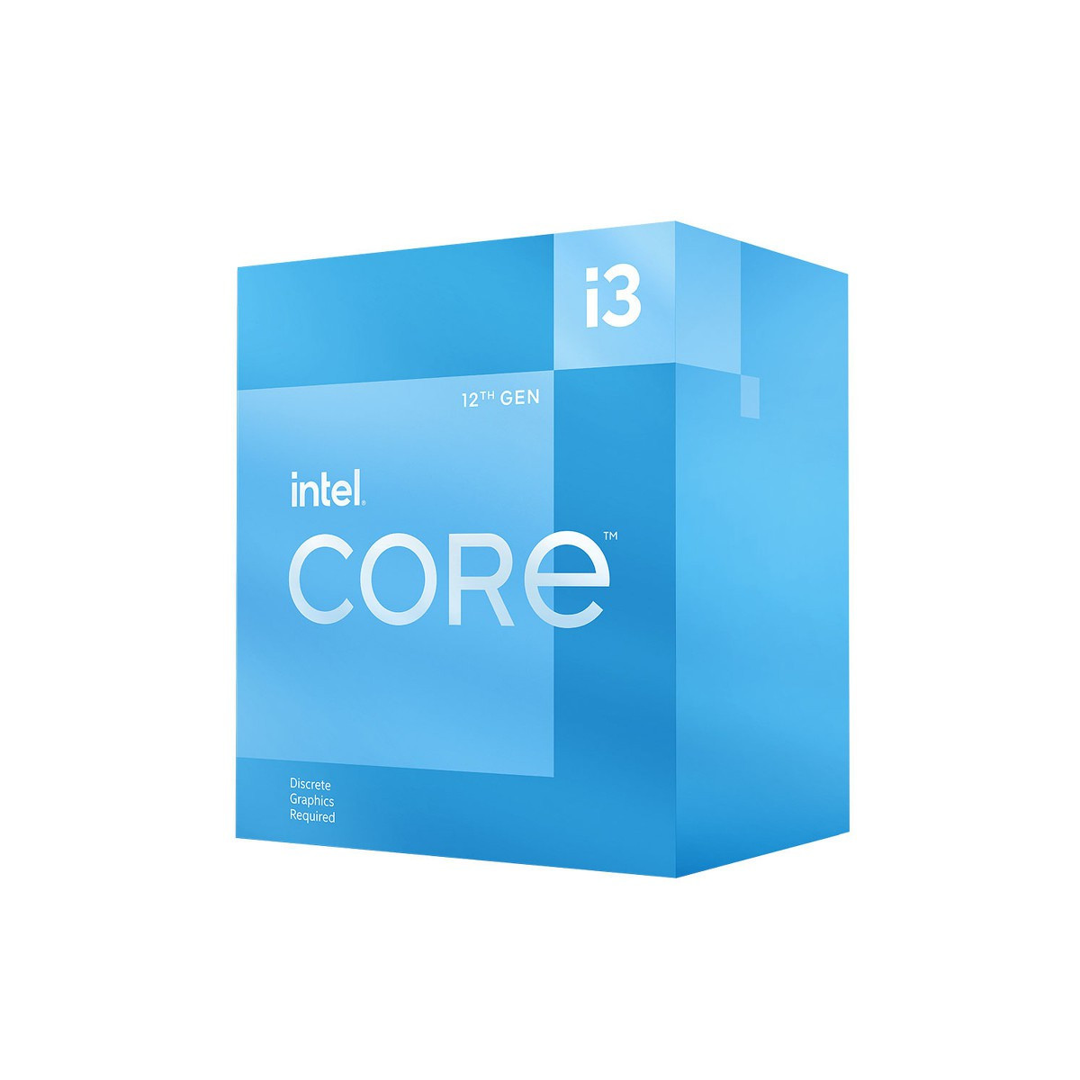 Processeur Intel Core i3-12100F 12e génération