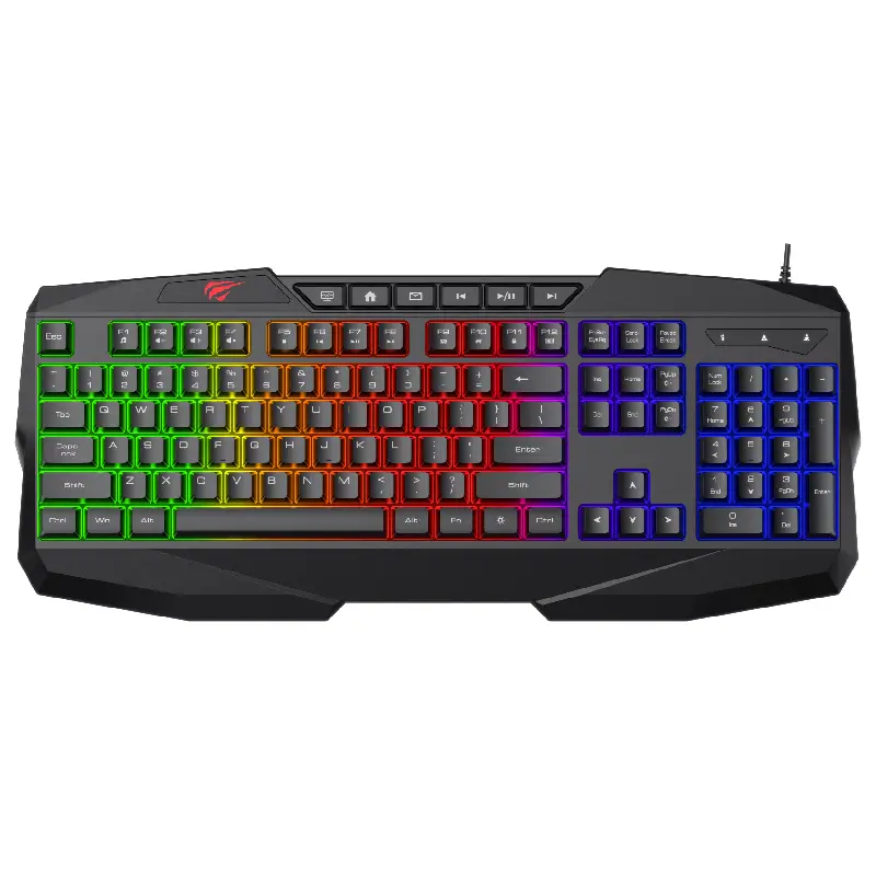 Clavier GAMER HAVIT KB878L RGB Backlit / NOIR