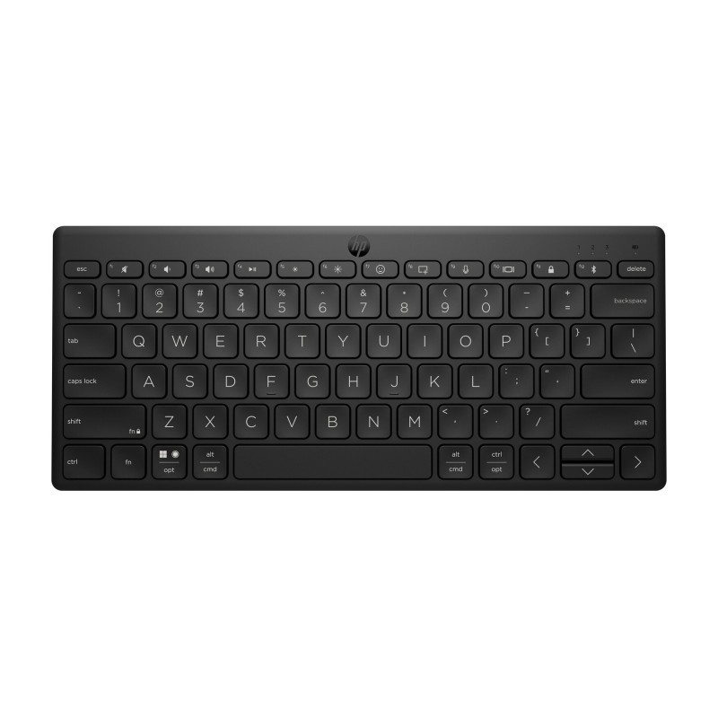 CLAVIER BLUETOOTH MULTI-PÉRIPHÉRIQUES COMPACT HP 350 / AZERTY / NOIR