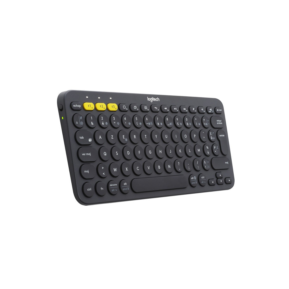 Clavier Sans Fil Bluetooth Logitech Multi-Device Keyboard K380 / Gris