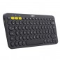 Clavier Bluetooth Sans Fil Logitech Multi-Device K380 Gris