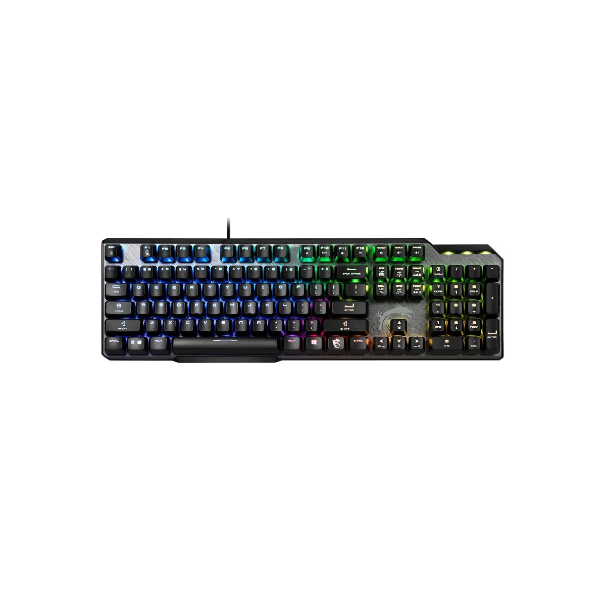 Clavier Gaming Mécanique MSI Vigor GK50 Elite Box White RGB