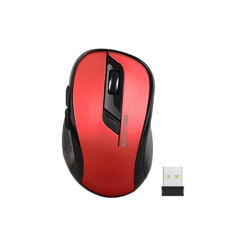 Souris Optique Sans Fil Promate Clix-7 / Rouge