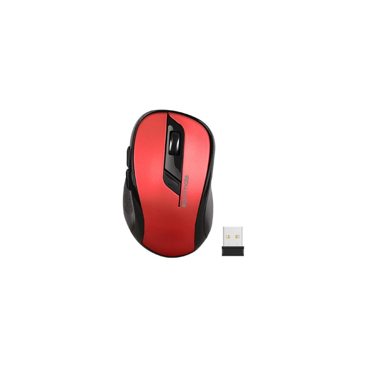 Souris Optique Sans Fil Promate Clix-7 / Rouge