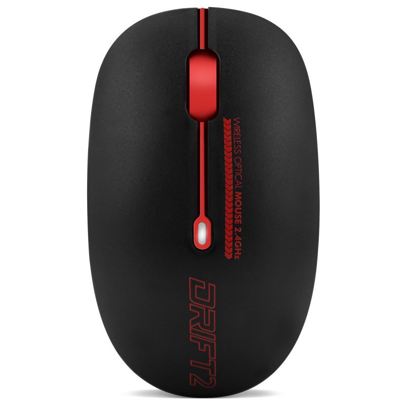 Souris sans fil Advance Drift 2 / Noir et Rouge