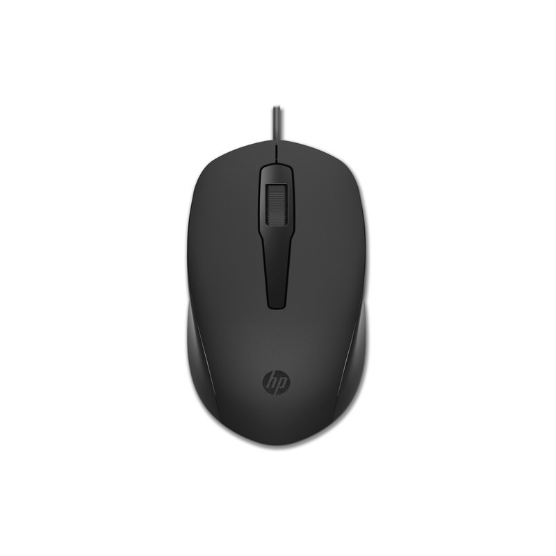 Souris Filaire HP 150 USB Ambidextre optique / Noir