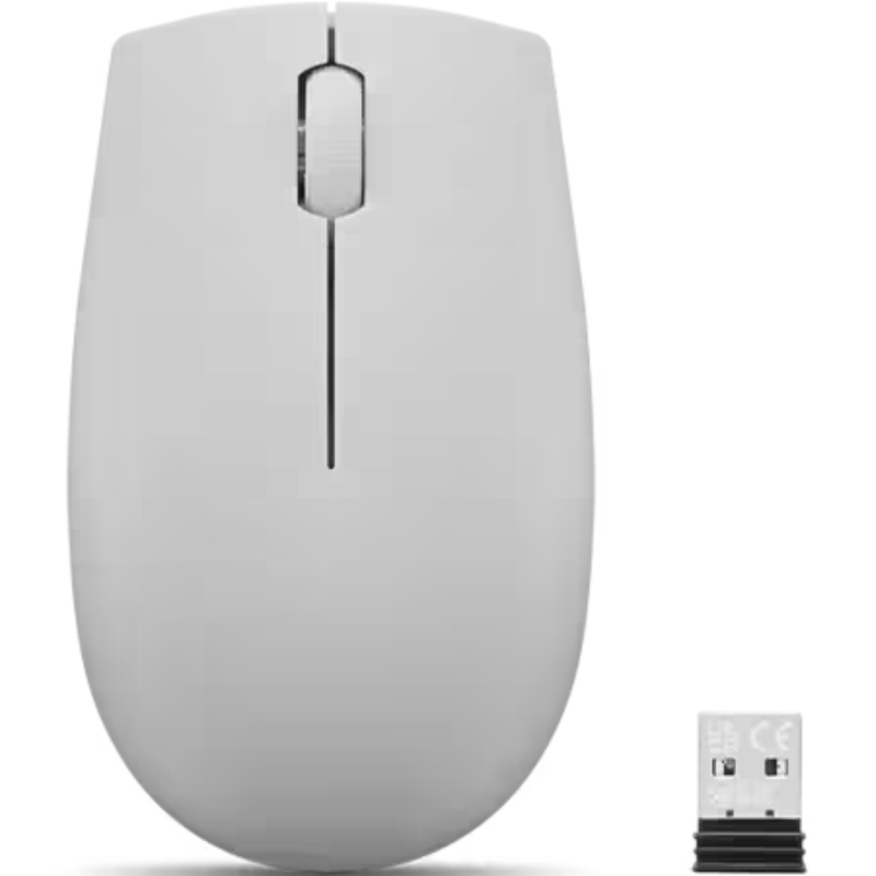 SOURIS OPTIQUE SANS FIL LENOVO COMPACT 300 / GRIS ARCTIQUE