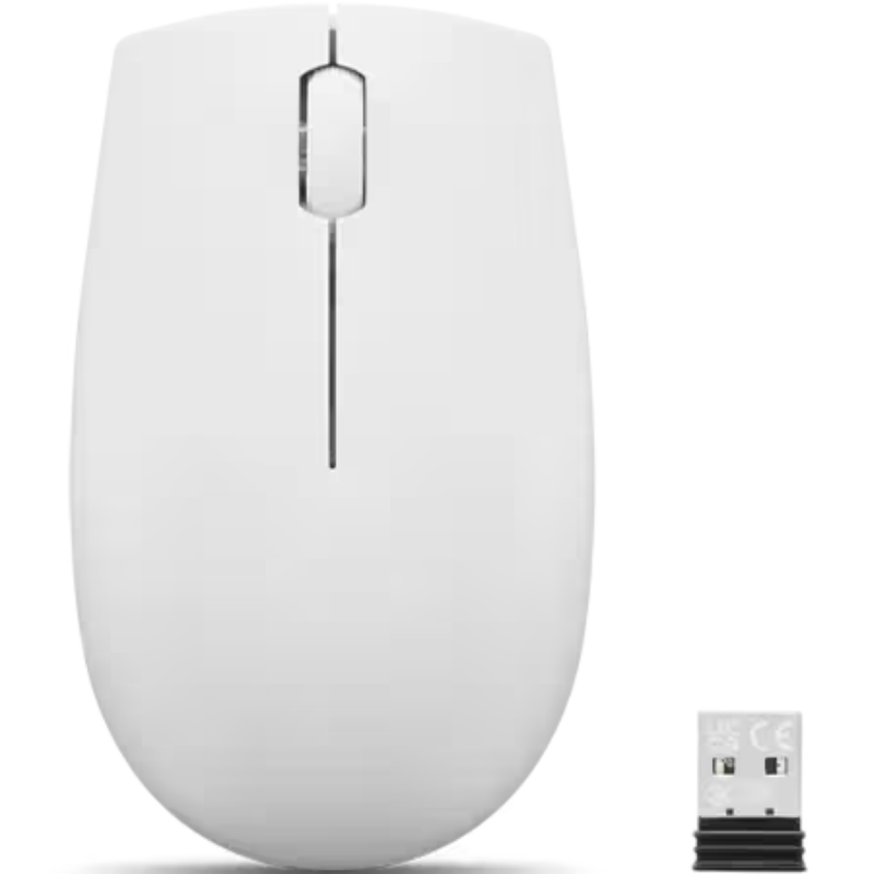 SOURIS OPTIQUE SANS FIL LENOVO COMPACT 300 / GRIS NUAGE