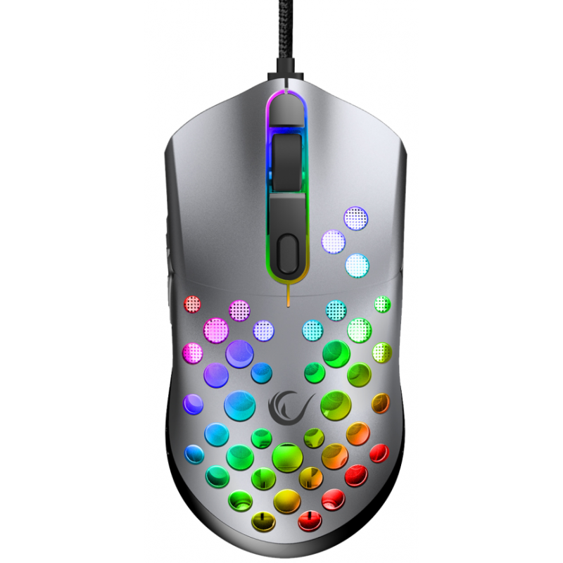 Souris Gaming Rampage Rocket SMX-R66 – 12000 dpi – RGB