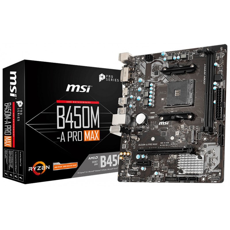 Carte mère MSI B450M-A Pro Max