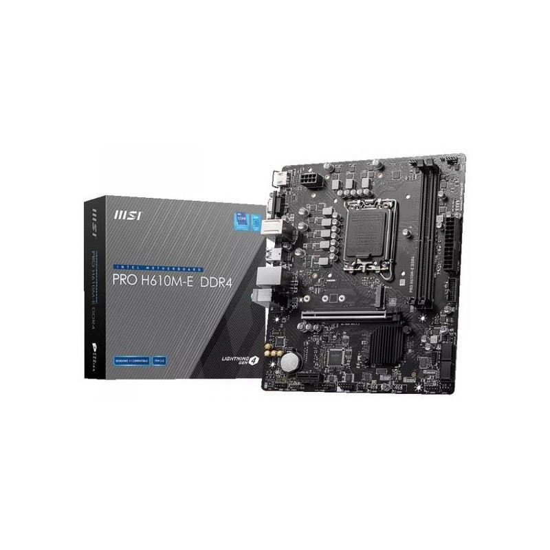 Carte mére MSI PRO H610M-E DDR4