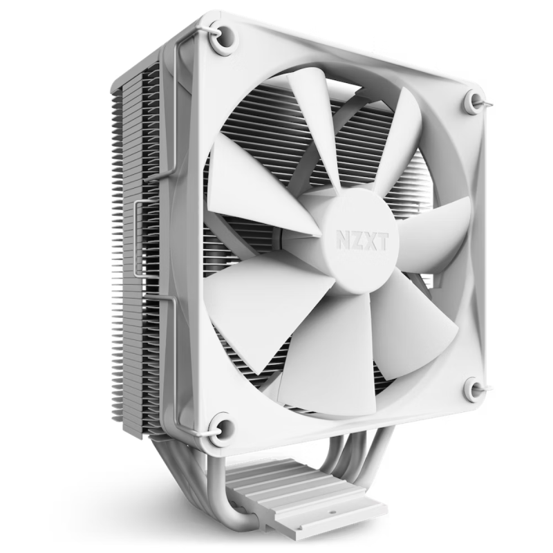 Refroidisseur de processeur NZXT T120 120 MM / LGA 1700 – AM5 – AM4 / Blanc