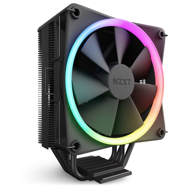 Refroidisseur de processeur NZXT T120 RGB 120 MM / LGA 1700 – AM5 – AM4 / Noir