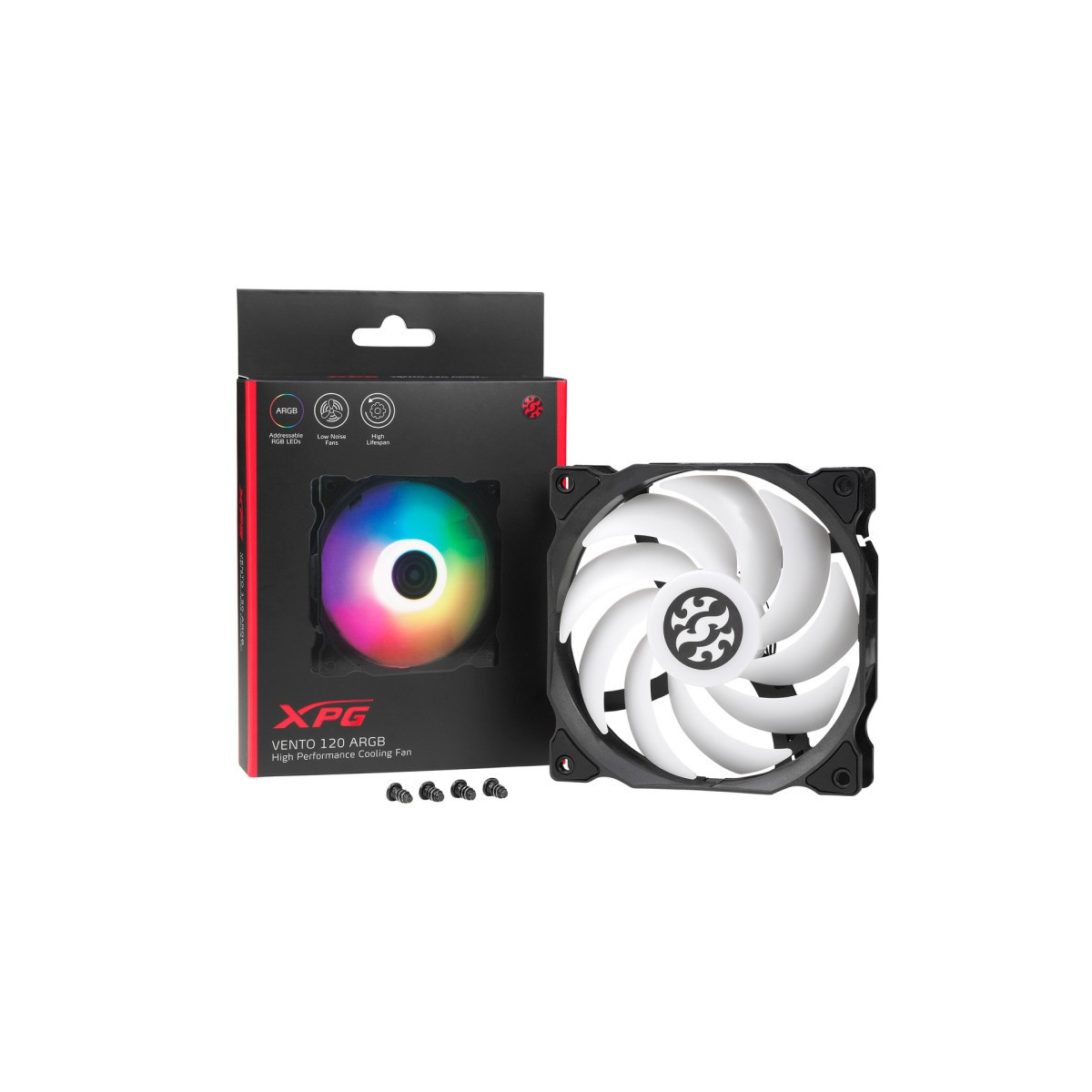 Ventilateur de boîtier pour Gamer Adata XPG VENTO ARGB 120 PWM