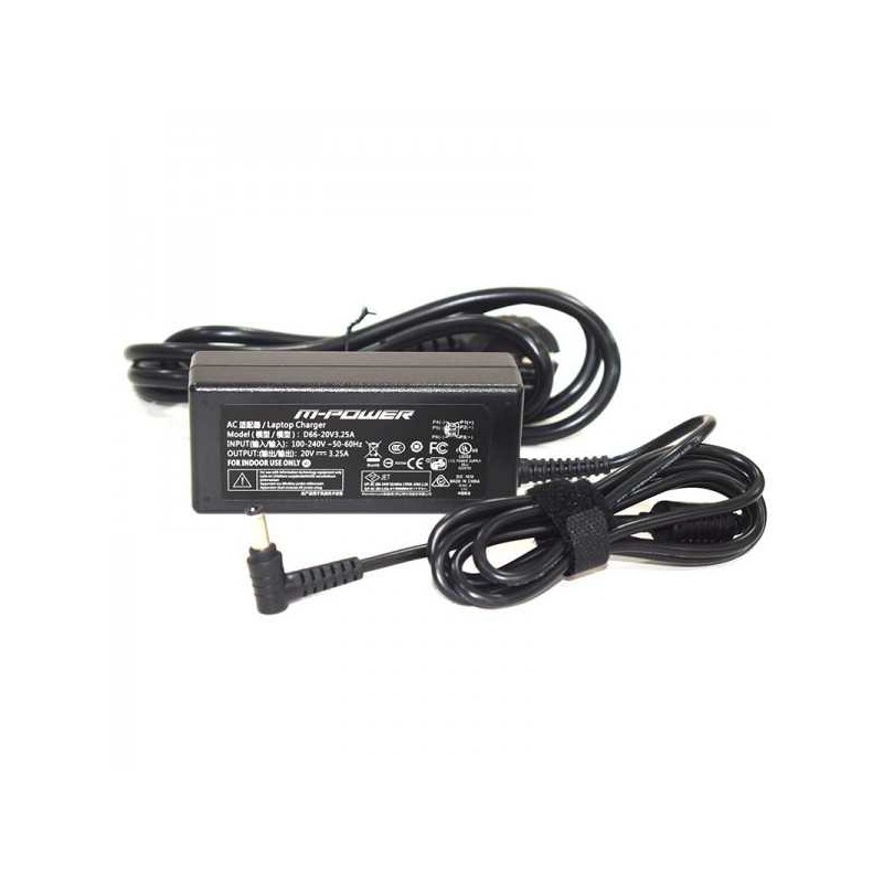 Chargeur Adaptable Lenovo 20V / 3.25A (Bec Toshiba)