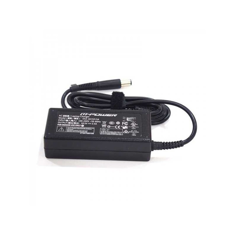 Chargeur Adaptable HP 18.5V 3.5A (Grand Bec)