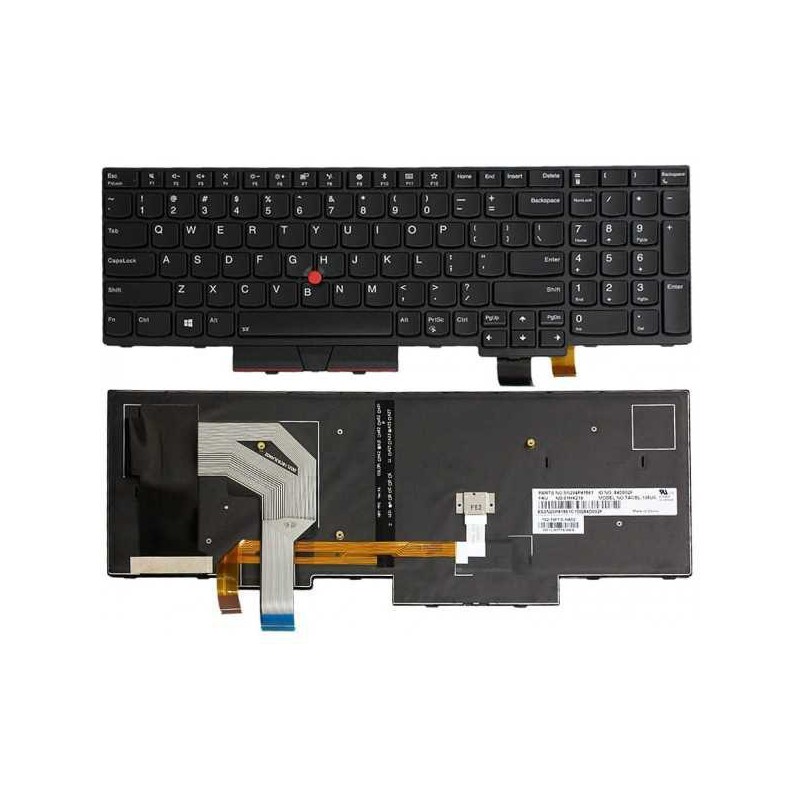 CLAVIER POUR PC PORTABLE LENOVO THINKPAD T570-T580