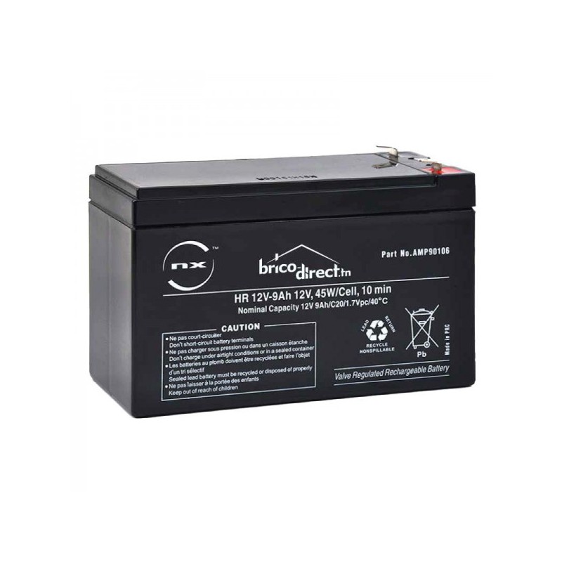 BATTERIE 12V 9A