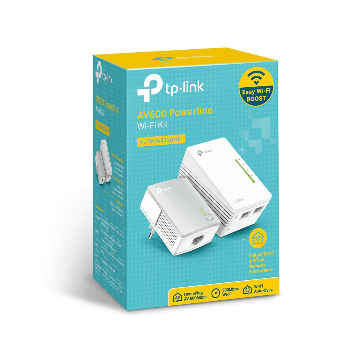 CPL TP-Link TL-WPA4220 KIT 600 Mbps