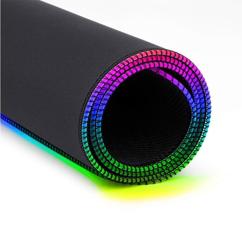 FlowUP Space Tapis de Souris XXL RGB, 900 x 400 mm avec 13 RGB Mode  d'éclairage, Revêtement optimisé - Cdiscount Informatique
