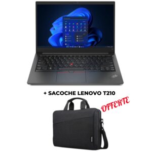 Pc Portable Lenovo ThinkPad E14 Gen 5 / I7-1355U / 12 Go + SACOCHE Lenovo T210 Offerte