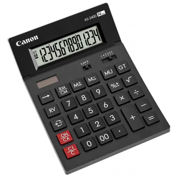 CALCULATRICE DE BUREAU 14 CHIFFRES CANON AS-2400